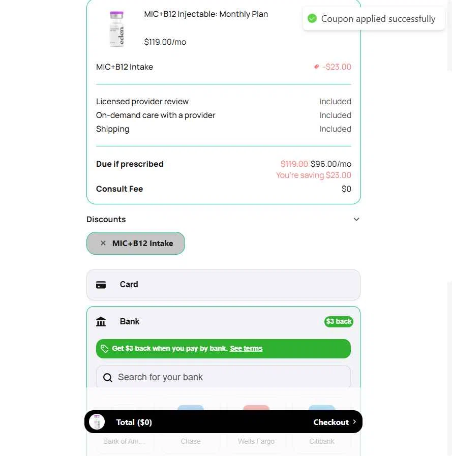 Eden checkout page showing Eden discount code box | Screenshot taken by SimplyCodes community member on Dec 30, 2025