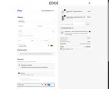 EDGE coupon verification screenshot