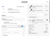 EDGE coupon verification screenshot