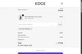 EDGE coupon verification screenshot