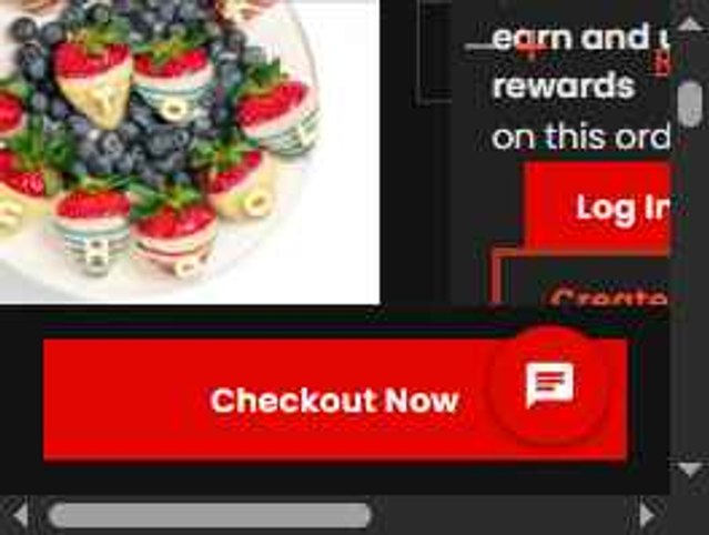 Edible Arrangements checkout page showing Edible Arrangements coupon code box | Screenshot taken by SimplyCodes community member on Aug 11, 2025