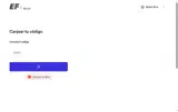 EF Hello coupon verification screenshot