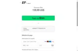 EF Hello coupon verification screenshot