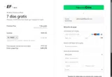 EF Hello coupon verification screenshot