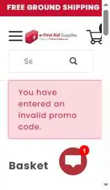 Sports15 coupon verification screenshot