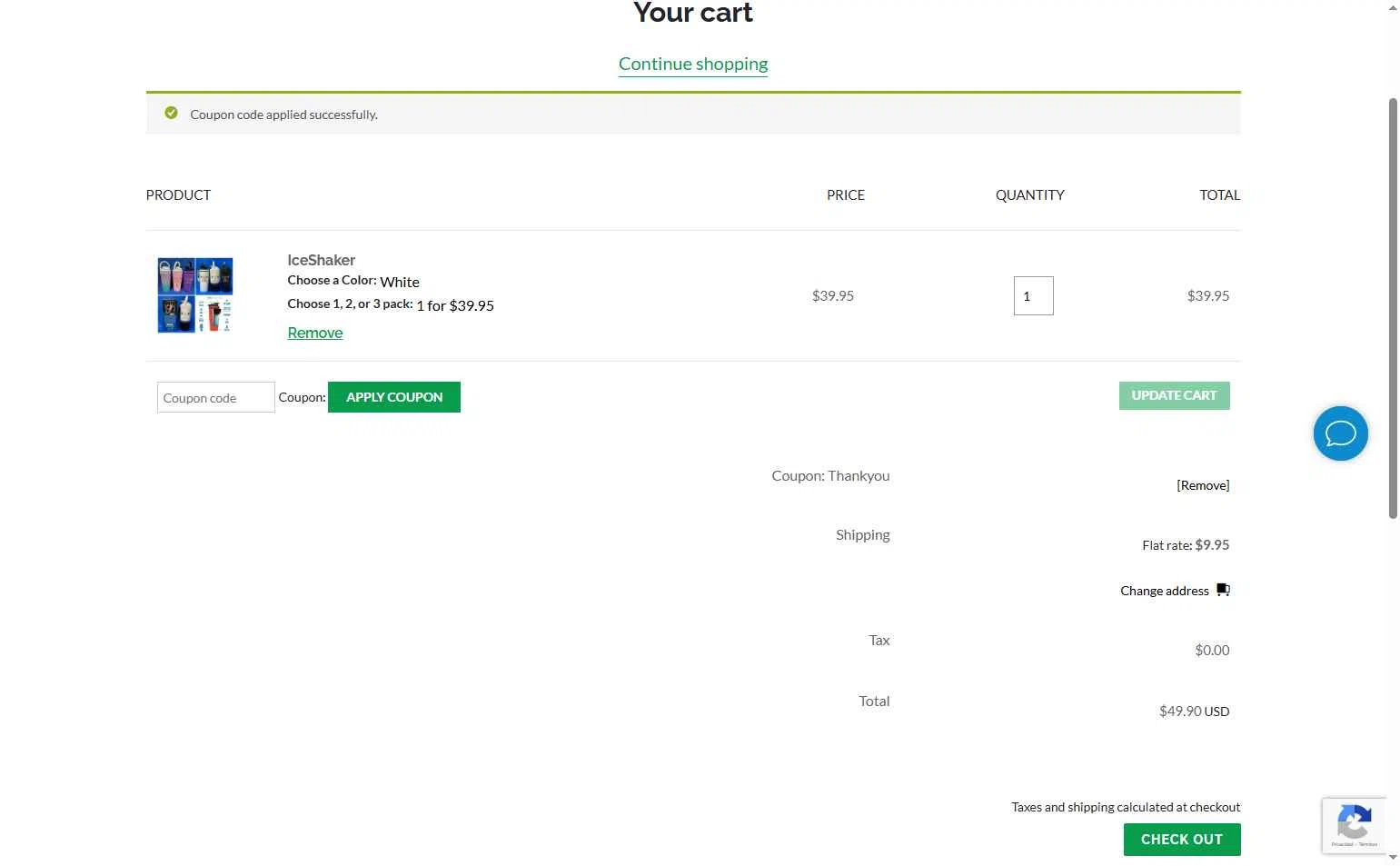 Egg Whites International checkout page showing Egg Whites International promo code box | Screenshot taken by SimplyCodes community member on Dec 6, 2025