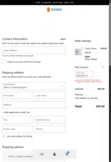 SAFEOPT10 coupon verification screenshot