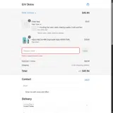 EJuice Vape Distro coupon verification screenshot