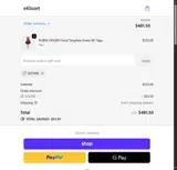 eKlozet coupon verification screenshot
