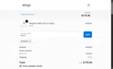 Elago coupon verification screenshot