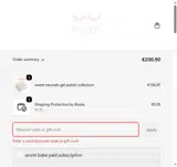 LUXLLASH10 coupon verification screenshot