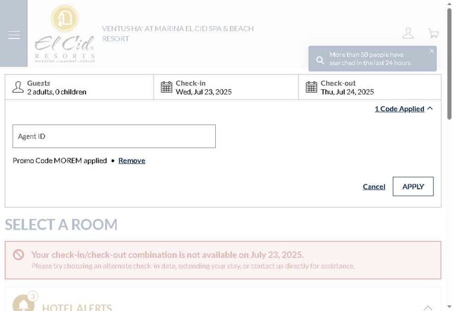 El Cid checkout page showing El Cid promo code box | Screenshot taken by SimplyCodes community member on Jul 23, 2025