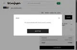 El Corte Inglés coupon verification screenshot