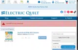 Electric Quilt coupon verification screenshot