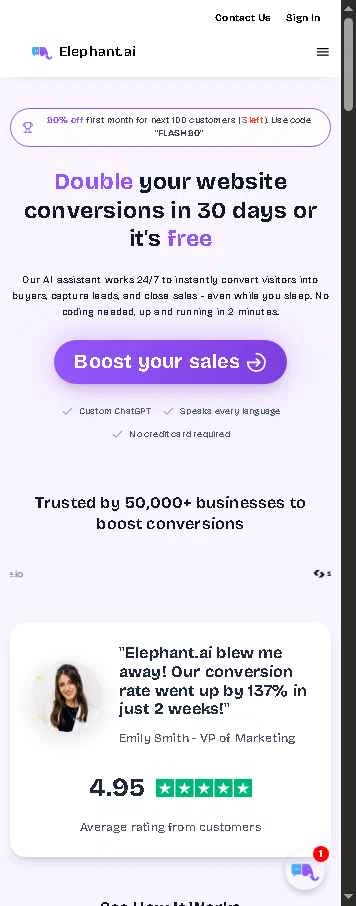 Elephant.ai checkout page showing Elephant.ai promo code box | Screenshot taken by SimplyCodes community member on Sep 12, 2025