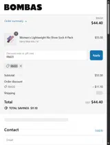 RM20 coupon verification screenshot