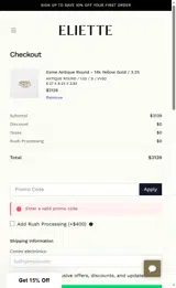 STACKED coupon verification screenshot