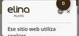 Elina Pilates coupon verification screenshot
