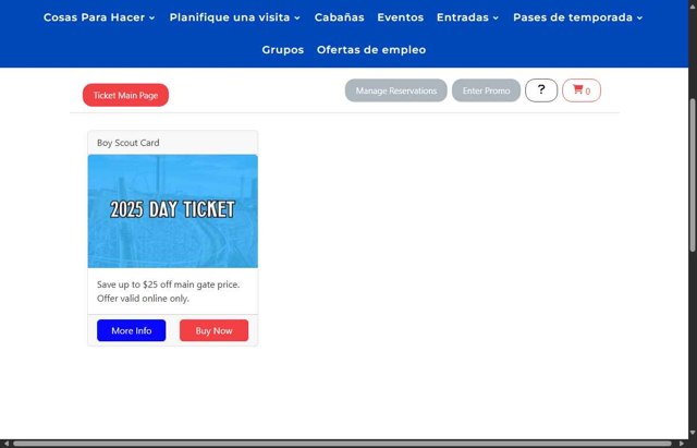 Elitch Gardens checkout page showing Elitch Gardens promo code box | Screenshot taken by SimplyCodes community member on Jul 18, 2025
