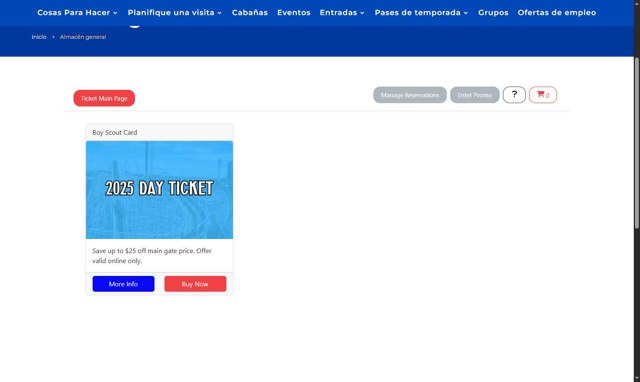Elitch Gardens checkout page showing Elitch Gardens promo code box | Screenshot taken by SimplyCodes community member on Jul 18, 2025
