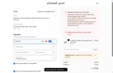 Elizabeth Grant coupon verification screenshot