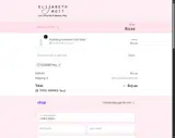 elizabeth25 coupon verification screenshot