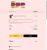 Elle Rebel coupon verification screenshot