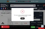 horse15 coupon verification screenshot