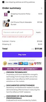 bundle-10 coupon verification screenshot