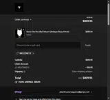 WELCOME10 coupon verification screenshot