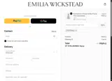 Emilia Wickstead coupon verification screenshot