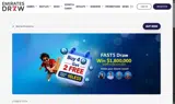 Emirates Draw coupon verification screenshot