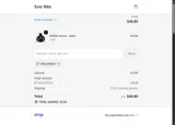 WELCOME10 coupon verification screenshot