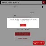 fd10 coupon verification screenshot