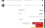 FBER10 coupon verification screenshot