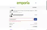 EMPORIA5PERCENT coupon verification screenshot