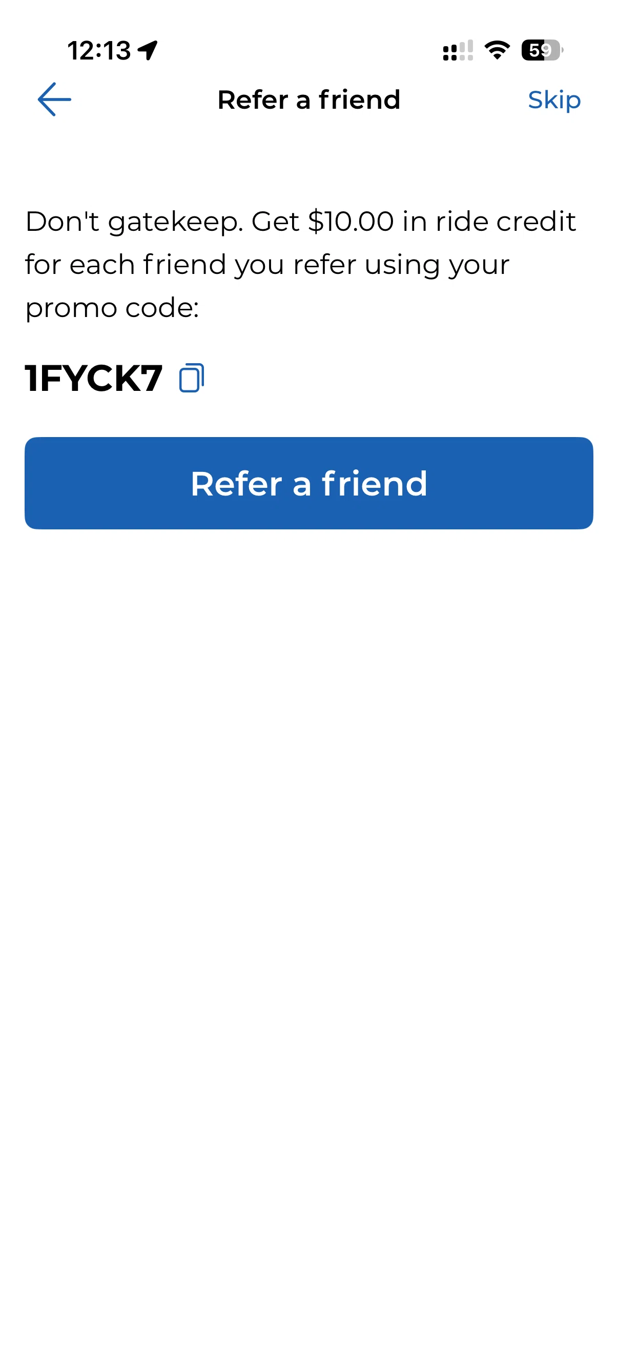 Empower promo code screenshot showing code 1FYCK7 applied at Empower checkout page. Uploaded by SimplyCodes community member Nico123456789 on Jan 9, 2026