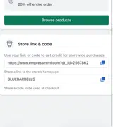 BLUEBARBELLS coupon verification screenshot