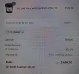 GETAWAY coupon verification screenshot