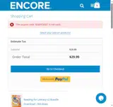ENBFCM30 coupon verification screenshot
