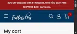 EndlessPens coupon verification screenshot
