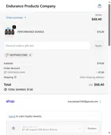 10OFFWELCOME coupon verification screenshot
