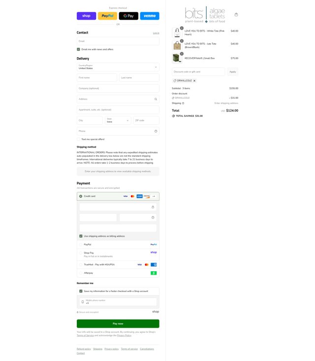 ENERGYbits checkout page showing ENERGYbits discount code box | Screenshot taken by SimplyCodes community member on Sep 7, 2025
