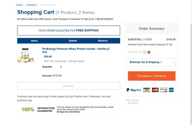 EnergyFirst checkout page showing EnergyFirst promo code box | Screenshot taken by SimplyCodes community member on Aug 10, 2025