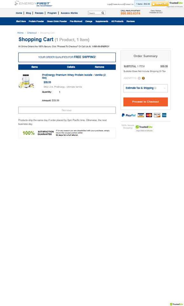 EnergyFirst checkout page showing EnergyFirst promo code box | Screenshot taken by SimplyCodes community member on Jul 25, 2025