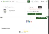 GIFTS20 coupon verification screenshot