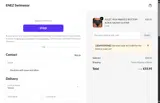 ENEZ Swimwear coupon verification screenshot