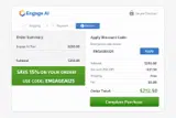 ENGAGEAI25 coupon verification screenshot