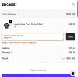 KAAN10 coupon verification screenshot