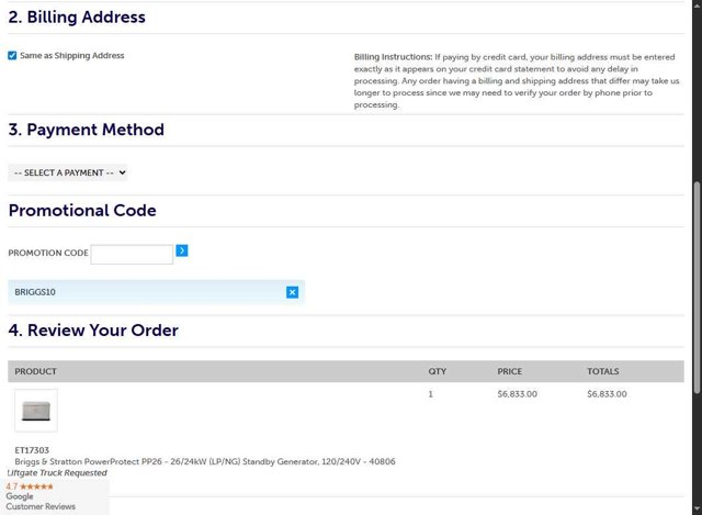 EngineerSupply checkout page showing EngineerSupply promo code box | Screenshot taken by SimplyCodes community member on Aug 13, 2025